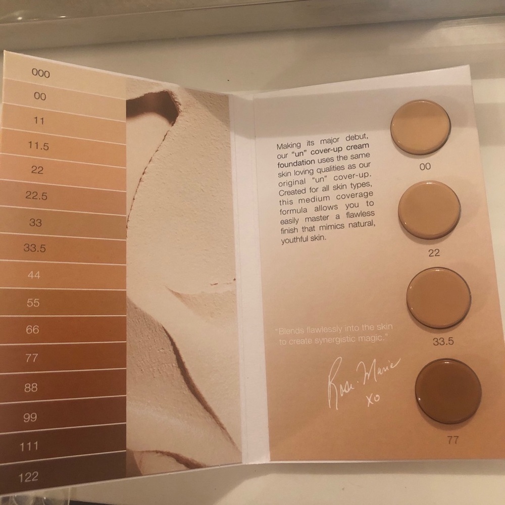 rms beauty "un" cover-up cream foundation sample